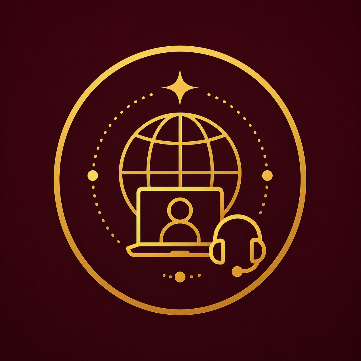 Global online private sessions icon